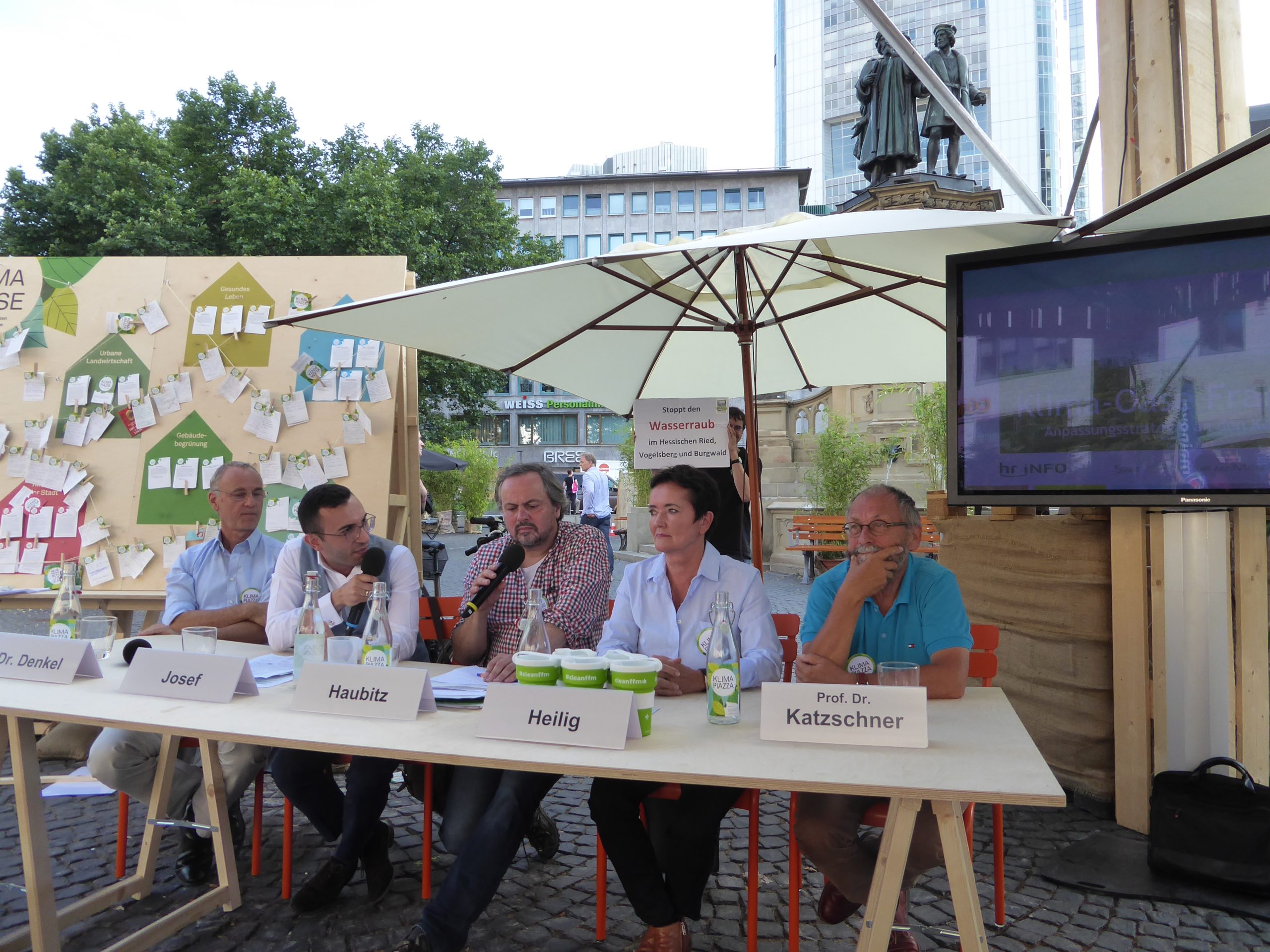 O. Wack (SGV) und Uwe Zaschel (NaturFreunde Lauterbach)